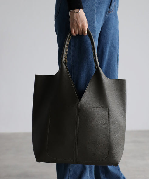 トライアングルカットトートバッグ 12-1058